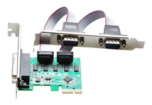 Placa Serial Rs232 Pci-e Express X1 Com 2 Portas Serial Db9 - Imagem 3