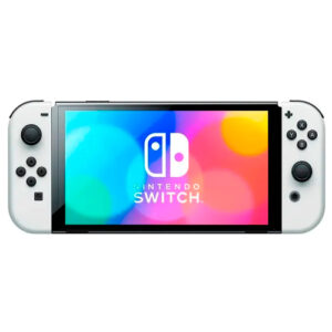 Console Nintendo Switch OLED Com Mario Kart 8 NSHW07772901FGR Branco Bivolt - Imagem 3