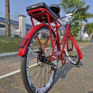 BICICLETA ARO 26 VERONA SPORT DISCO VERMELHO FIRE WRP - Imagem 3