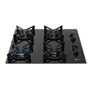 Cooktop a Gás Fischer 4 Bocas Fit Line Trempe Iron - Imagem 2