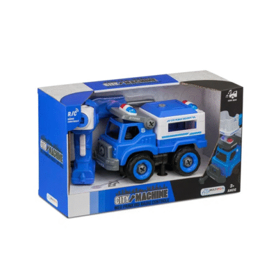 City Machine Caminhão de Transporte Policial Multikids BR1084