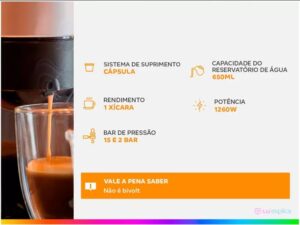 Cafeteira Espresso TRES 3 Corações Passione Preto - 220V - Imagem 6
