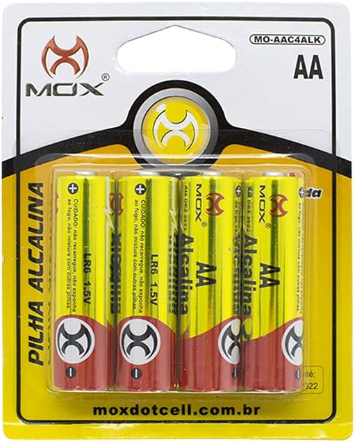 0a54dfea9473d1910de81971586f7895.jpg Pilha Alcalina AA Mox Cartela Com 4 Pilhas Mo-aac4alk - Imagem 1
