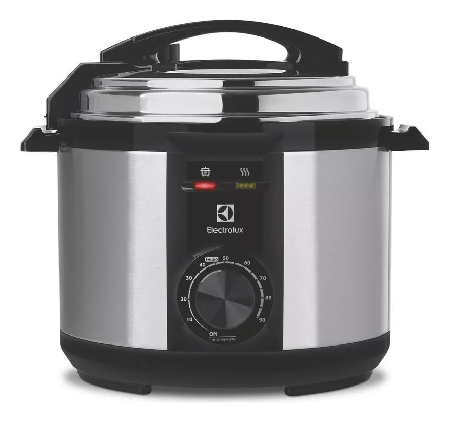 0b6bc48199323e56844043ceda5540ec.png Panela Elétrica De Pressão Pce20 Inox 5 Litros Electrolux Frequência 60 Hz 220V - Imagem 1