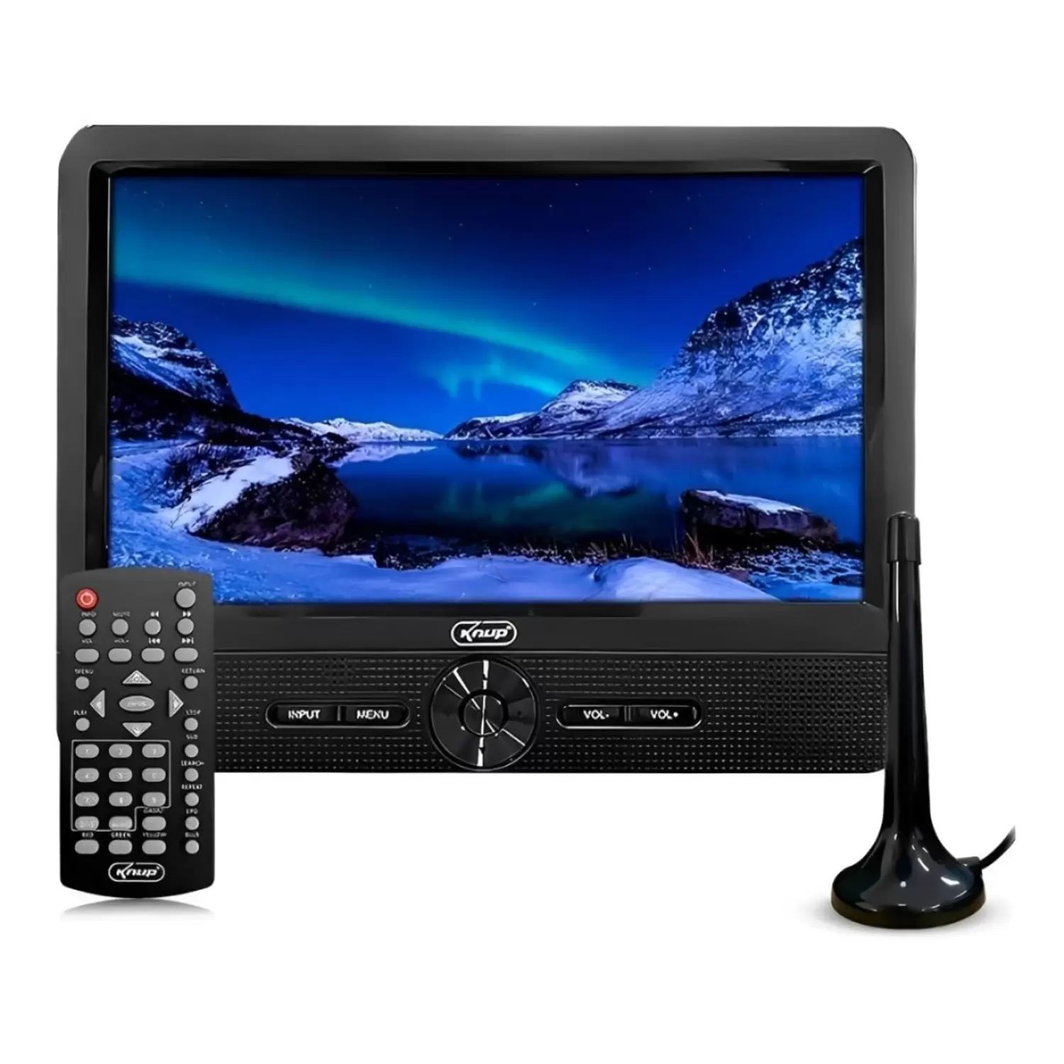0c32c8e481cde5803f600c57cc811480.png Tv Digital Integrada Monitor Lcd 9 Hd Com Pen Drive E Sd + Controle Remoto - Knup - Imagem 1
