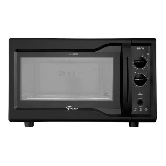 0e1f97875ee584aa7093d7c67399a037.jpg Forno Elétrico de Bancada Fischer Pop Grill 44 litros - Imagem 1