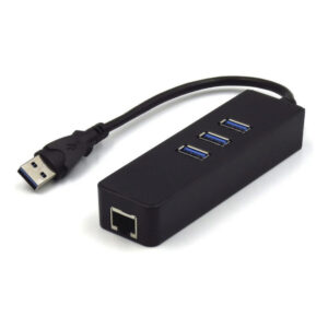 Hub Usb 3.0 com Entrada RJ45 FY-669