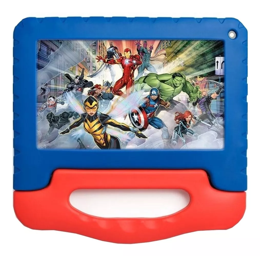 1012139d400810da0cb9da55d5f372ec.png Tablet Multilaser Avengers NB371 7 Polegadas Quad-Core Android 11 - Azul - Imagem 1