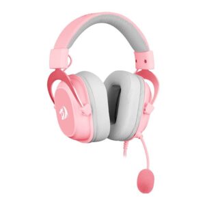 Headset Gamer Redragon Hero H530-P, Rosa, Driver de 53mm, P3, Microfone com Redução de Ruído, Controlador Integrado - RO - Imagem 4