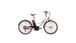 Bicicleta Elétrica Miami Aro 26 Retrô 350W 7.8Ah 6V Shimano Atrio - BI208 - Imagem 2