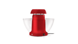 Pipoqueira Elétrica De Tigela Sem Óleo 1200w 220v Vermelha Multi - GO054