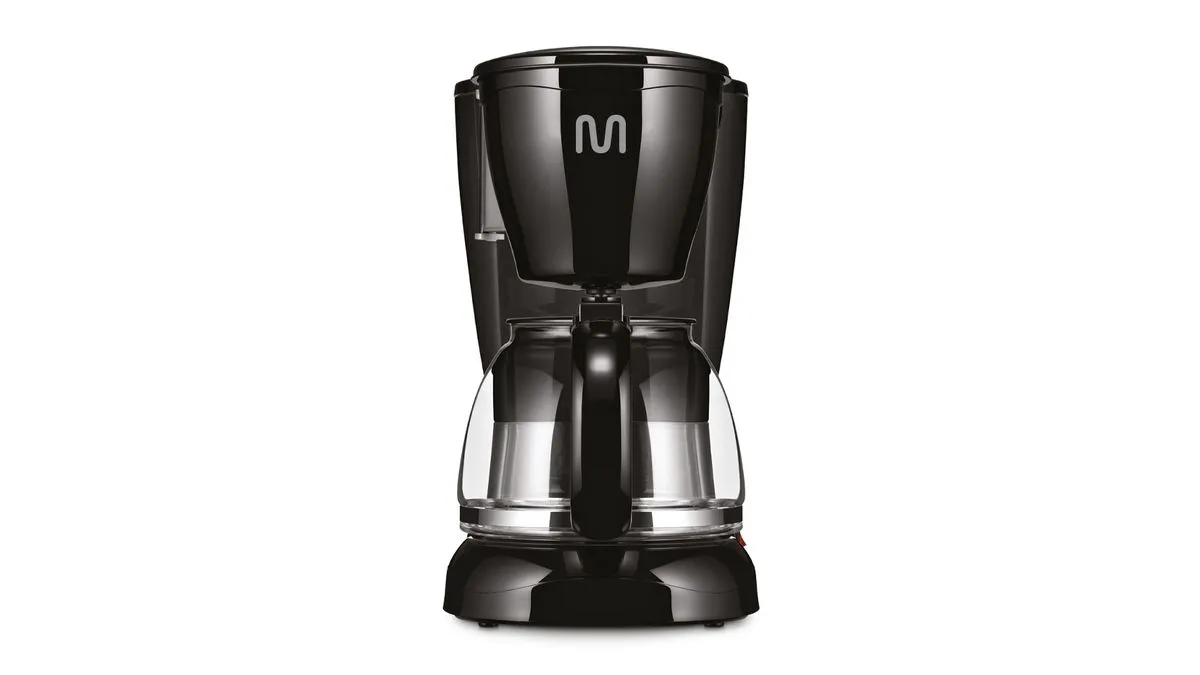 141362b3bddaafe0c5cdc15399fc0449.png Cafeteira Elétrica Gourmet 30 Xícaras 220V-800W Preta Multi - BE04 - Imagem 1