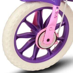 Bicicleta Infantil Nathor Aro 12 Menina Cat com Rodinhas Laterais - Imagem 5