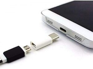 Adaptador OTG Micro Usb v8 Para Usb Tipo C - Imagem 2