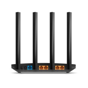 Roteador TP-Link Archer C6 V4, AC1300, Gigabit, MU-MIMO, Wi-Fi 5, Dual Band, 4 Antenas - Imagem 3