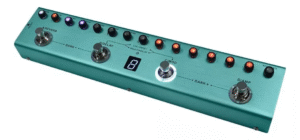 Pedaleira M-vave Tank-g Pedal De Guitarra Cor Verde-claro - Imagem 4