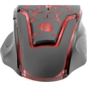 Mouse Gamer USB 3200DPI Spider 2 OM-705 Preto/Vermelho Fortrek - Imagem 3