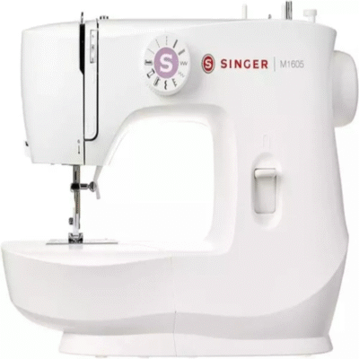 Maquina De Costura Reta Singer M1605 Portatil Branca 220v