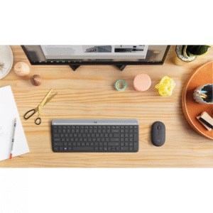 Kit wireless (teclado/mouse) MK470 Logitech Grafite - Imagem 9