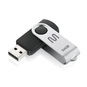 Pen Drive Twist 64GB USB Leitura 10MB/s e Gravação 3MB/s Preto Multilaser - PD590 - Imagem 2
