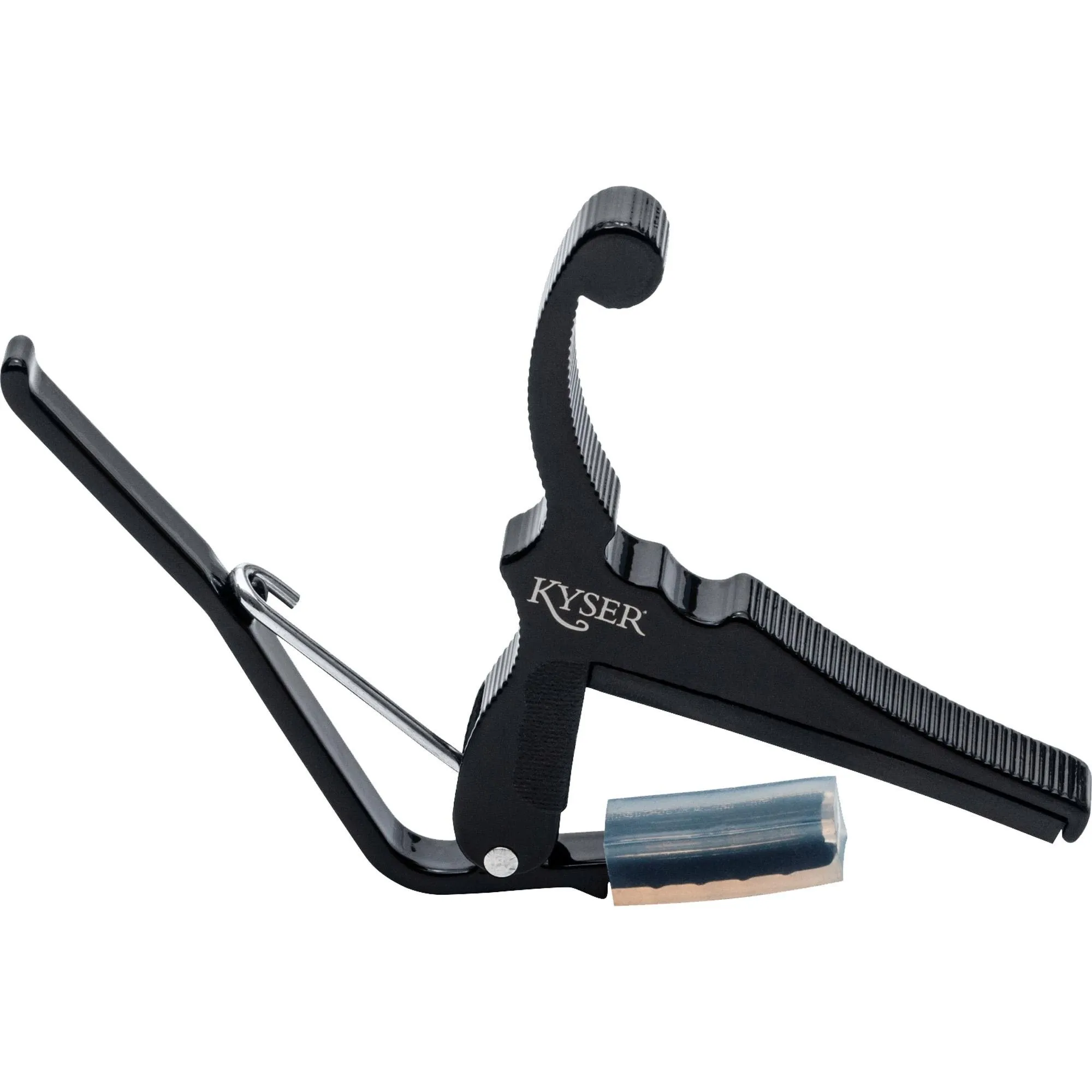 24dc37b0ba5af4128c7b69f57ba9cf4a.png Capotraste para Guitarra 6 Cordas KGEBA Preto KYSER - Imagem 1