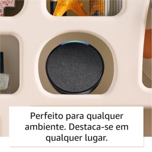 Echo Pop | Smart speaker compacto com som envolvente e Alexa - Imagem 3