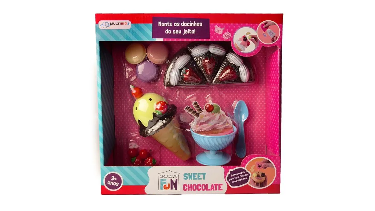 2d92ed0365acdba6cf2ebed7994dcb9a.png Sweet Chocolate Docinhos Creative Fun Multikids - BR1232 - Imagem 1