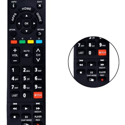 Controle para TV Compatível Panasonic