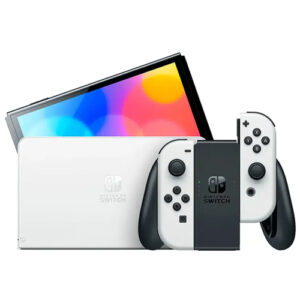 Console Nintendo Switch OLED Com Mario Kart 8 NSHW07772901FGR Branco Bivolt
