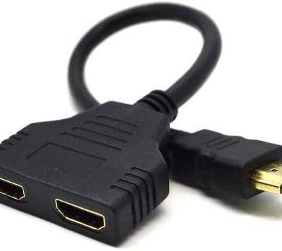 Cabo Divisor Hdmi Splitter 1080p Duplicador de Imagem 1x2