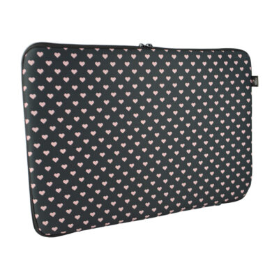 Case para Note Basic 14 Polegadas Poa Love Chocolate
