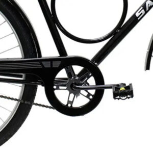 BICICLETA ARO 26 POTENZA CONTRA PEDAL PRETO WRP - Imagem 2
