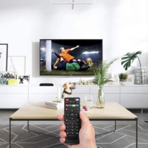 Controle remoto de TV Box, controle remoto de caixa superior fácil de usar confortável resistente alimentado por bateria - Imagem 9