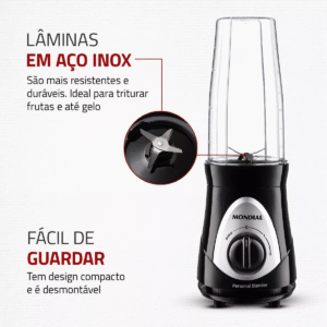 Liquidificador Portátil Mondial Personal Blender DG-01 - 220V - Imagem 5
