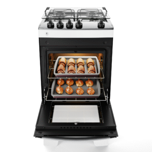 Fogão 4 Bocas Branco com Mesa Inox Atlas Agile Up Bivolt - Imagem 5