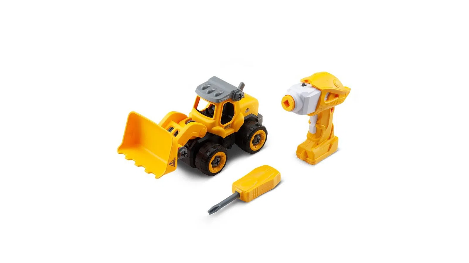 36f3b3348459e0240f8522a0f84b1c82.png City Machine Trator de Construção Multikids BR1081 - Imagem 1