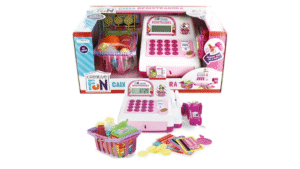 Caixa Registradora Rosa Com Luz e Som Creative Fun Multikids - BR387 - Imagem 2