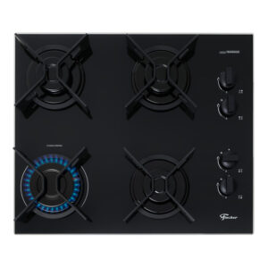 Cooktop a Gás Fischer 4 Bocas Fit Line Trempe Iron