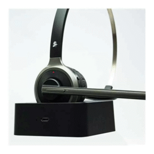 Headset Bluetooth 5+ Office Com Base De Recarga - Hs-202 - Imagem 3