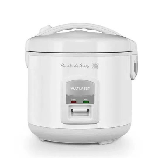 39a590bc2e092b5a978fee6e4b86333b.png Panela De Arroz Eletrica Multilaser Gourmet 220v 400w Capacidade De 5 Xicaras Led Branca - Ce02 - Imagem 1