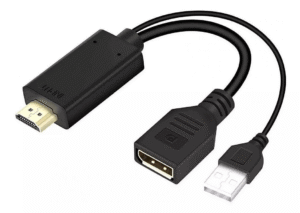 Conversor Adaptador Hdmi Para Displayport 4k Usb