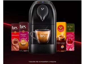 Cafeteira Espresso TRES 3 Corações Passione Preto - 220V - Imagem 8