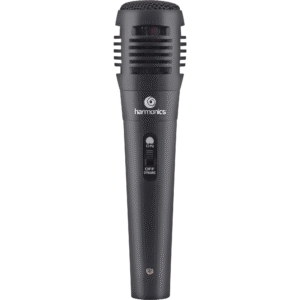 Microfone Dinâmico Supercardióide Harmonics MDC101 Cabo 3m Preto - Imagem 2