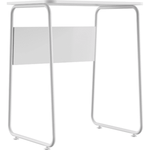 Mesa Compacta Para Computador New Job Branca Multivisão - Imagem 2