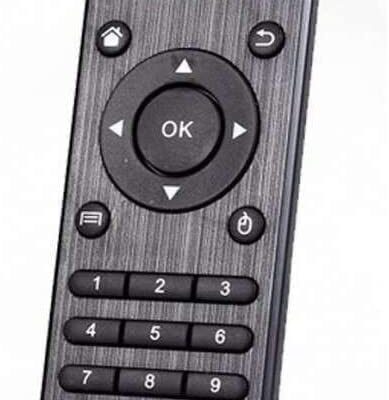 Controle remoto de TV Box, controle remoto de caixa superior fácil de usar confortável resistente alimentado por bateria