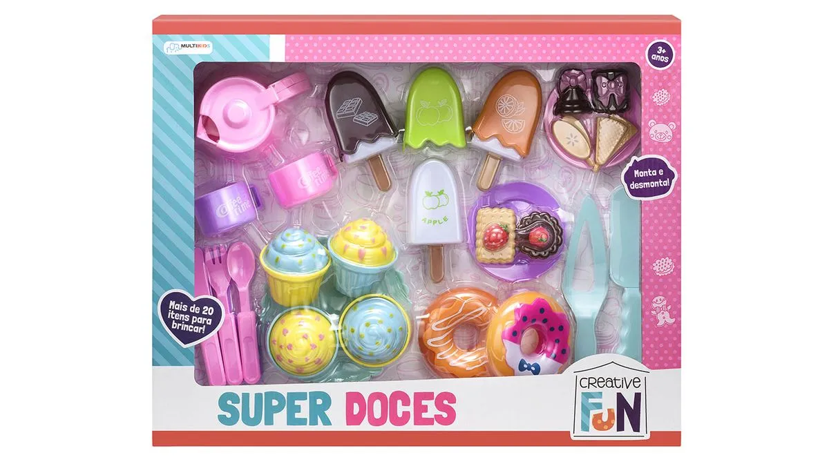 43e268a146dca9f0fa2b35d0f06d49b5.png Creative Fun Super Doces Multikids - BR604 - Imagem 1