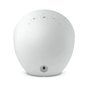 Echo Spot Amazon, Com Alexa, Som envolvente, Com Relógio, Smart Speaker, Branco - B0C2S3VVLW - Imagem 4