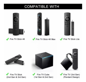 Controle Remoto Comando Voz Para Amazon Fire Stick E Fire 4k - Imagem 4