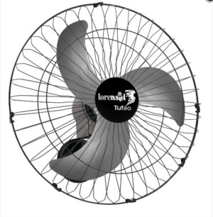 Ventilador de Parede Loren Sid 60cm Tufão Bivolt Preto - Imagem 9