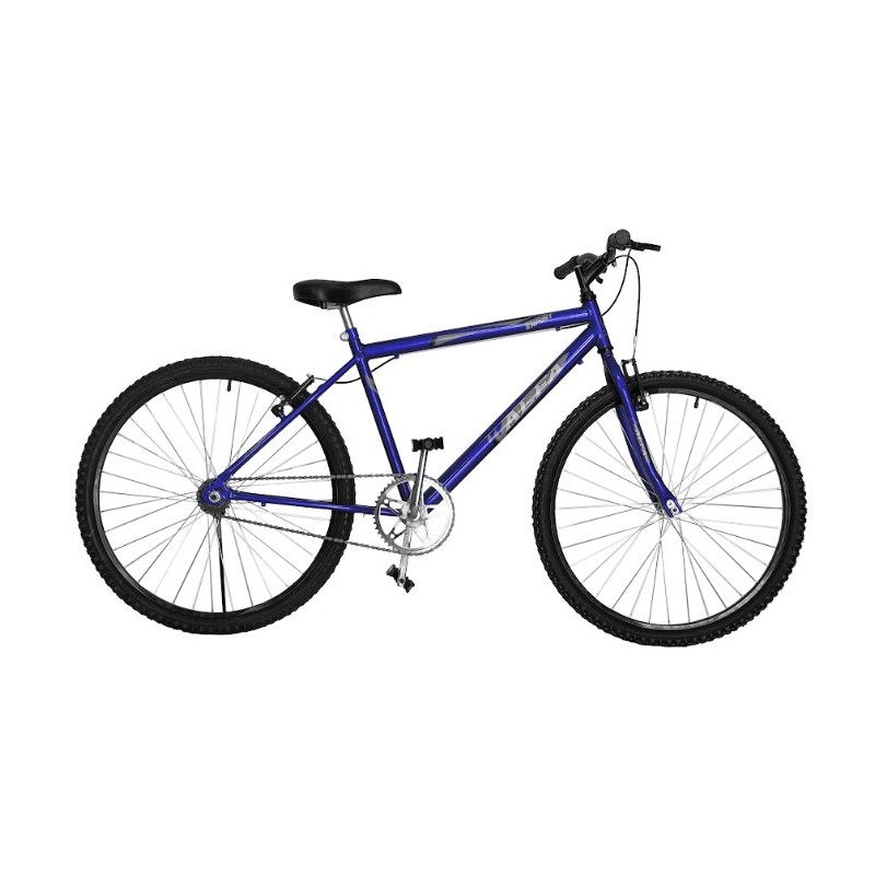 48abff8bdf2fe0d7854313ea58303c15.jpg BICICLETA ARO 26 MTB MASCULINA AZUL SAMY - Imagem 1